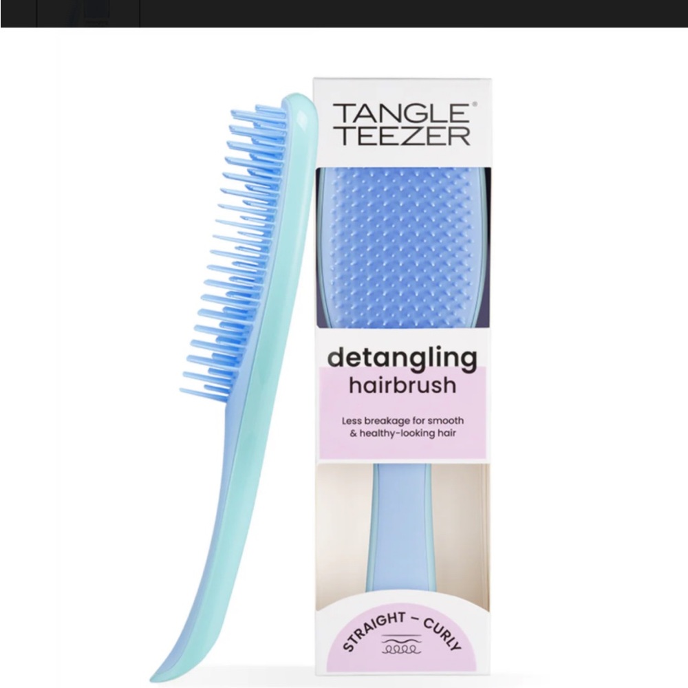 Tangle Teezer Detangling Hairbrush in Denim Blues NIB